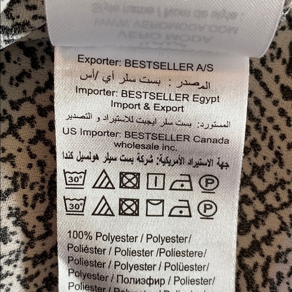 Vero Moda Black and White Shirt - Picture 5 of 5